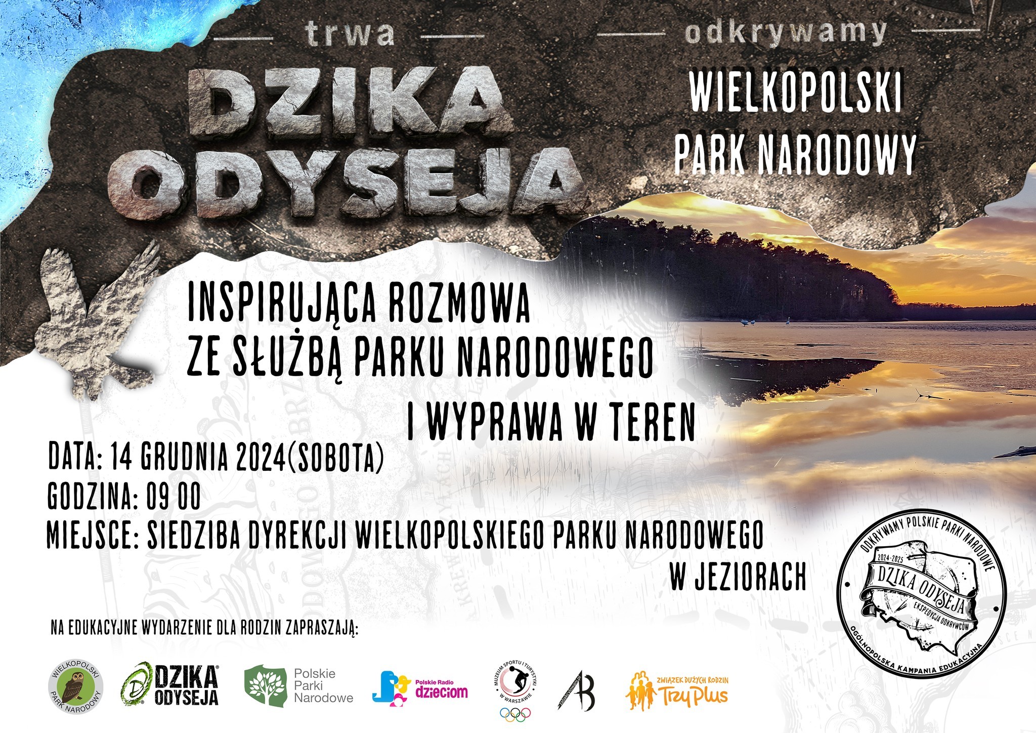 Dzika Odyseja w Wielkopolskim Parku Narodowym
