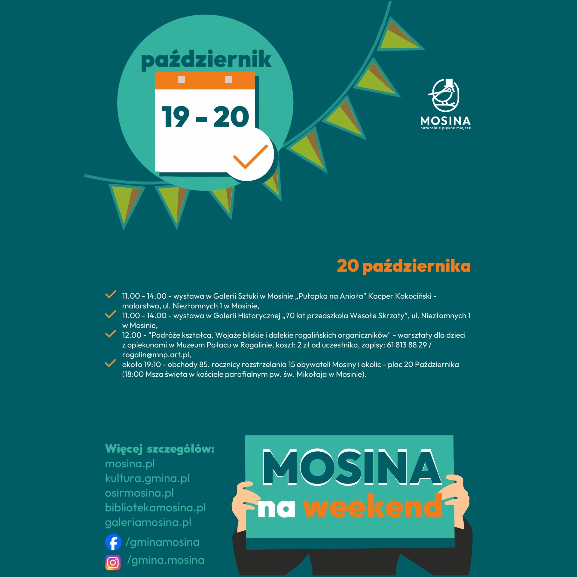 Weekendowe wydarzenia w Gminie Mosina