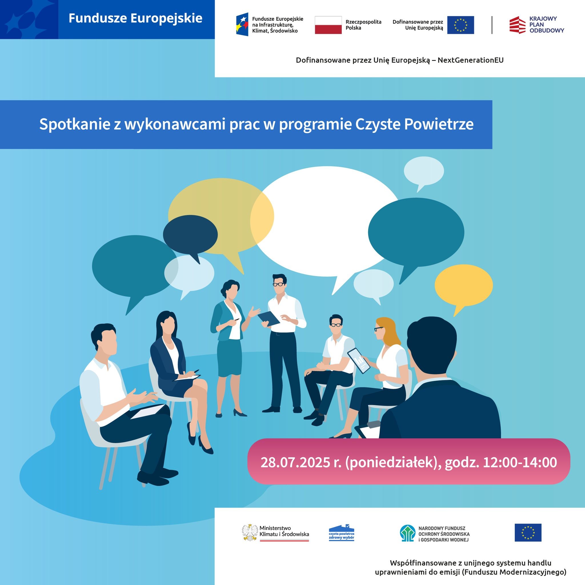 Spotkanie dla wykonawców prac w programie Czyste Powietrze