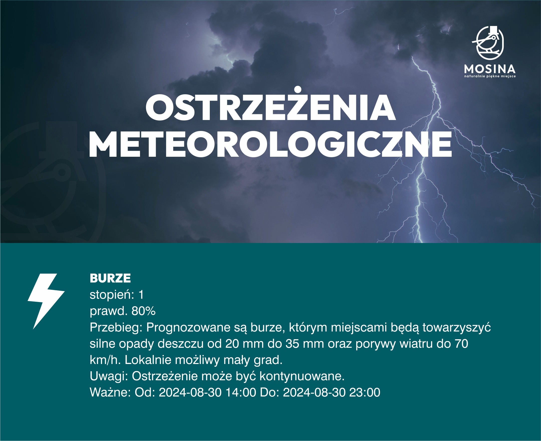 Ostrzeżenie meteorologiczne