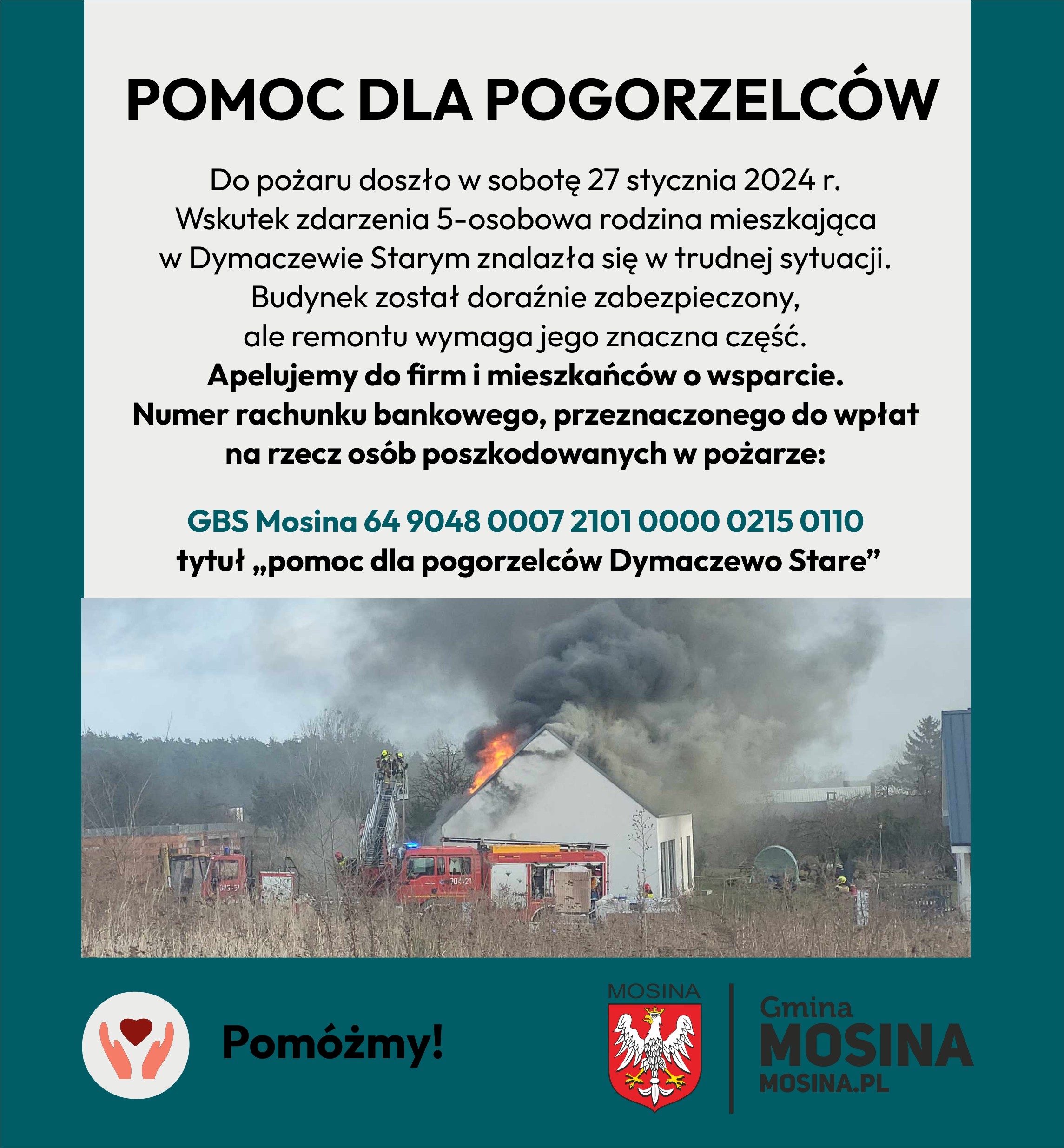 Pomoc dla pogorzelców