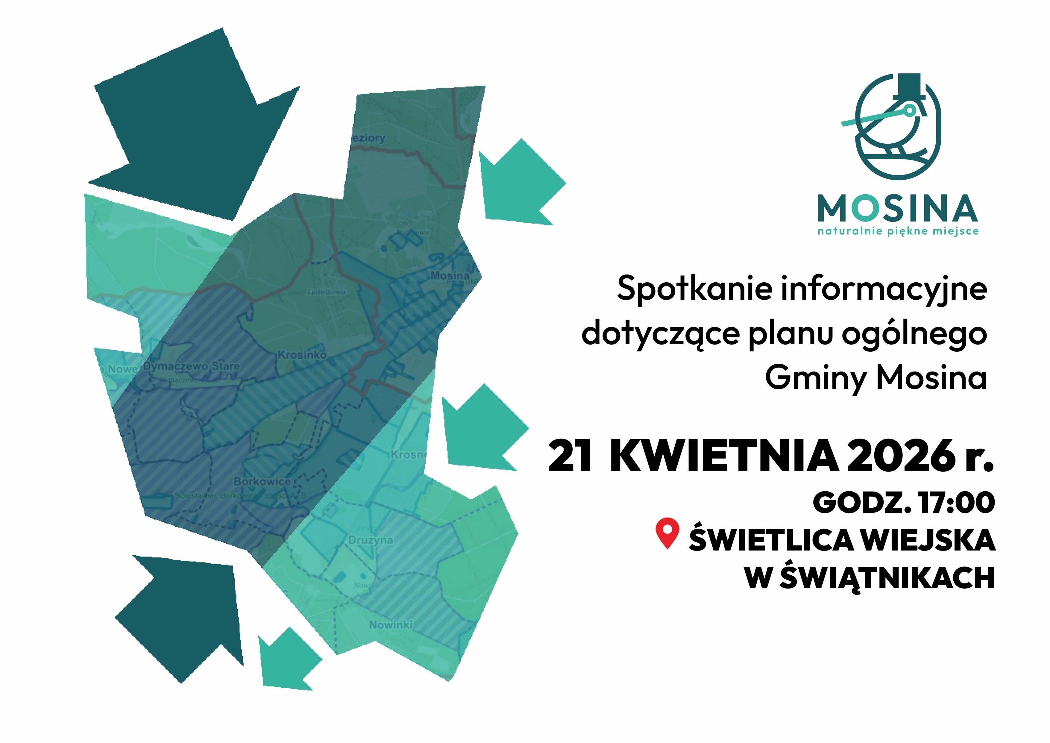 Spotkanie informacyjne dotyczące planu ogólnego Gminy Mosina