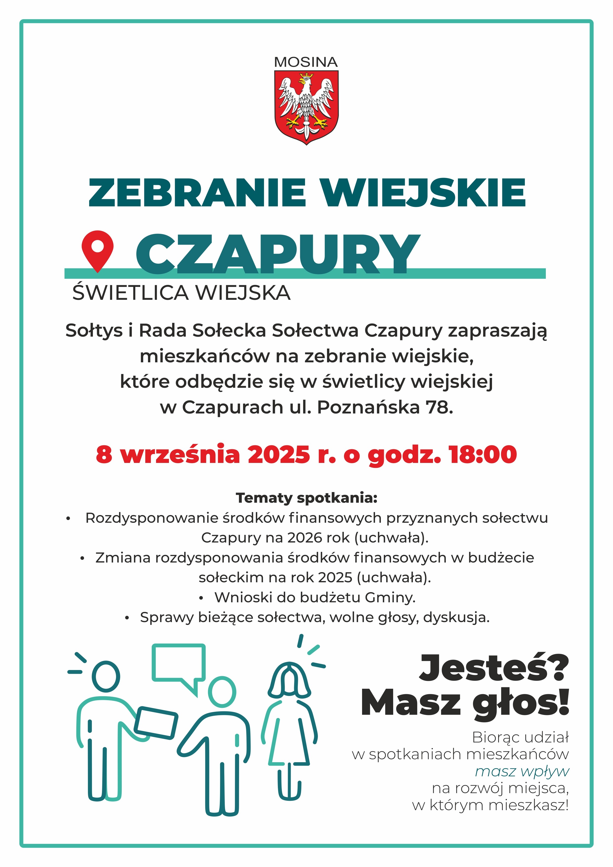 Zebranie Wiejskie Sołectwa Czapury