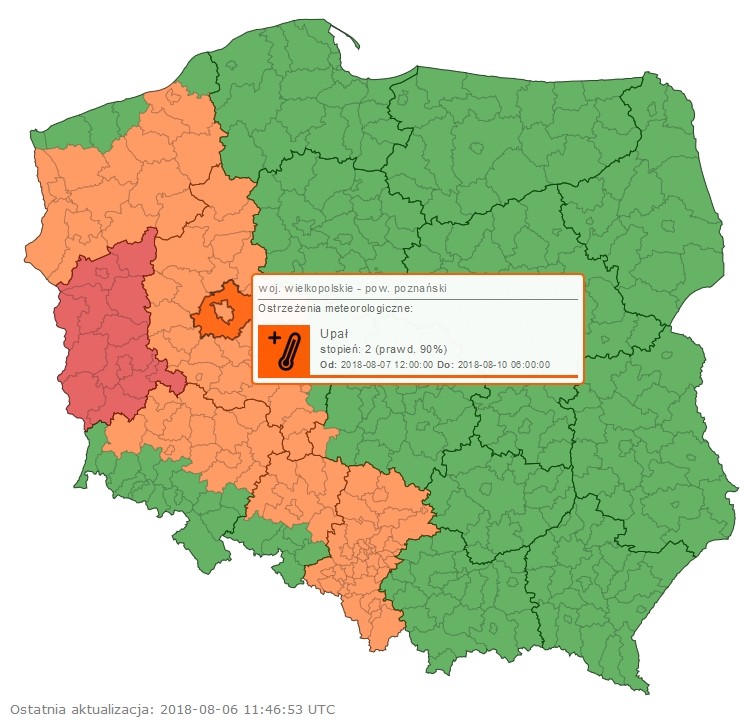 Uwaga! Upał