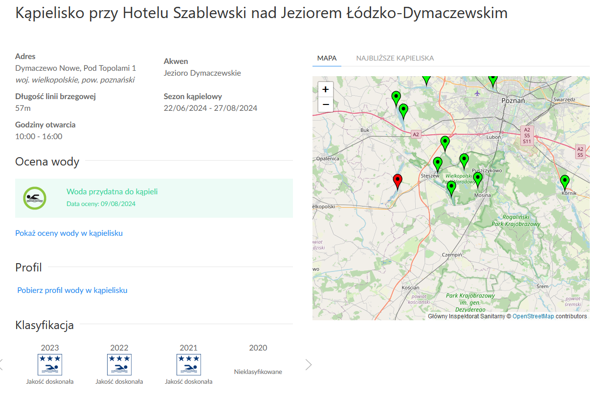 Kąpielisko Dymaczewo