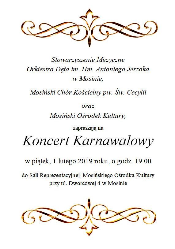 Koncert Karnawałowy