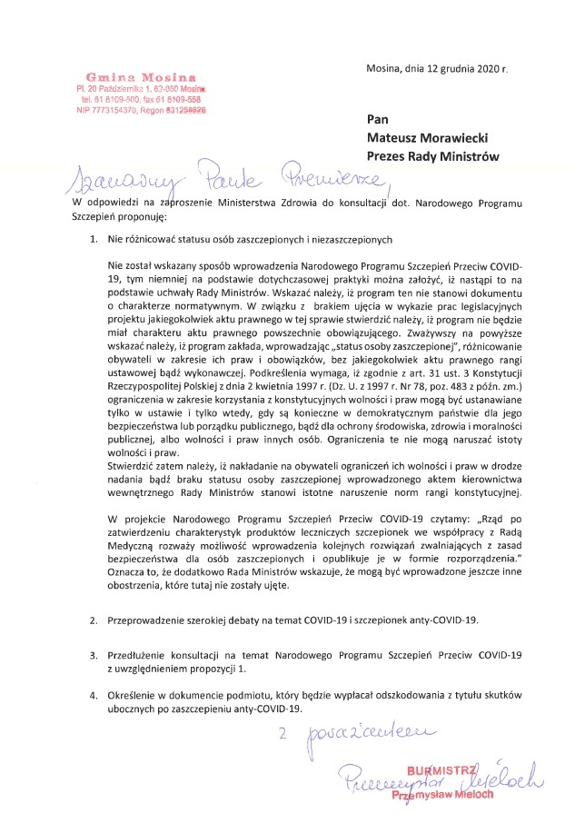 Konsultacje w sprawie Narodowego Programu Szczepień