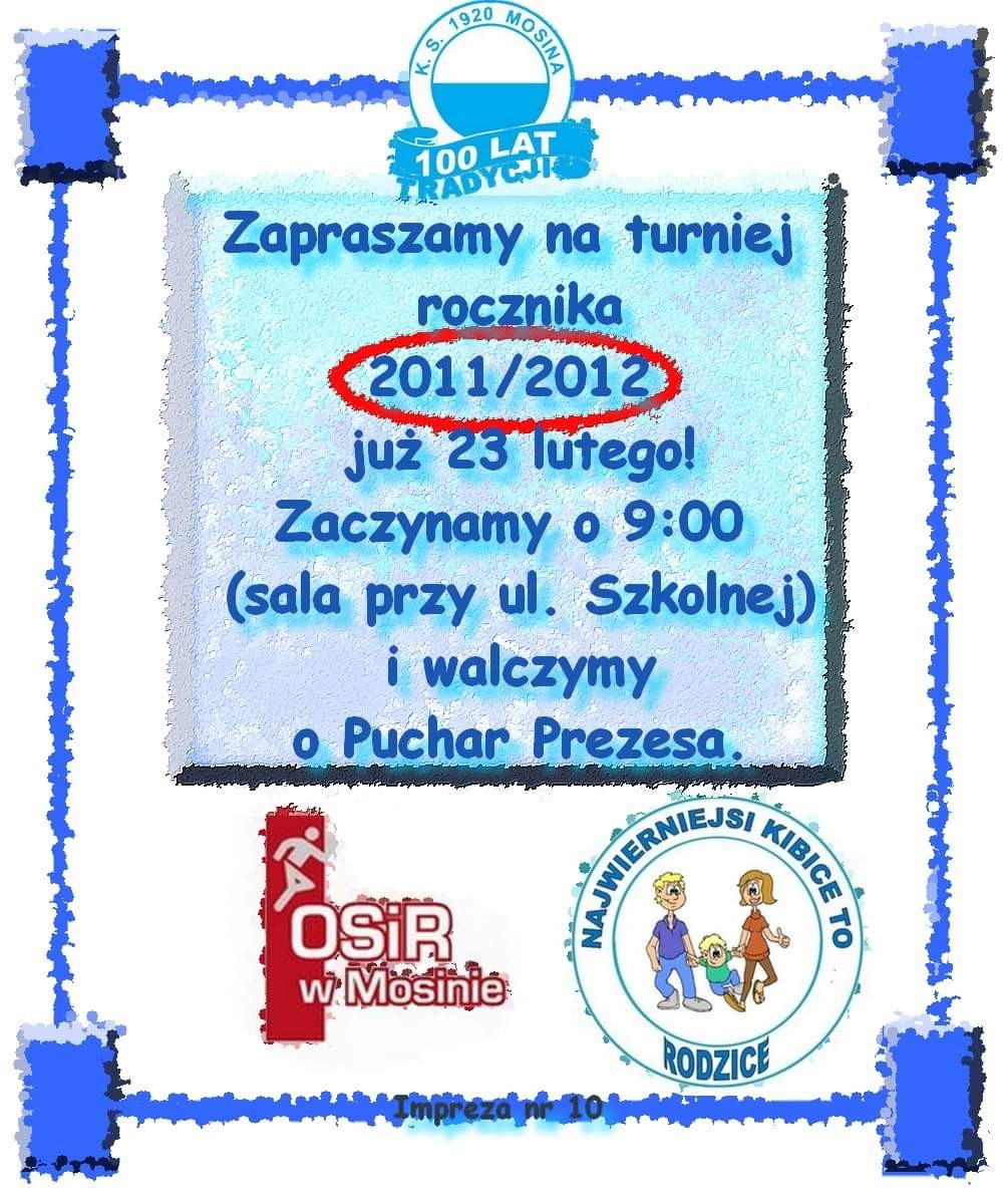 Rocznik 2011/2012 - turniej piłkarski