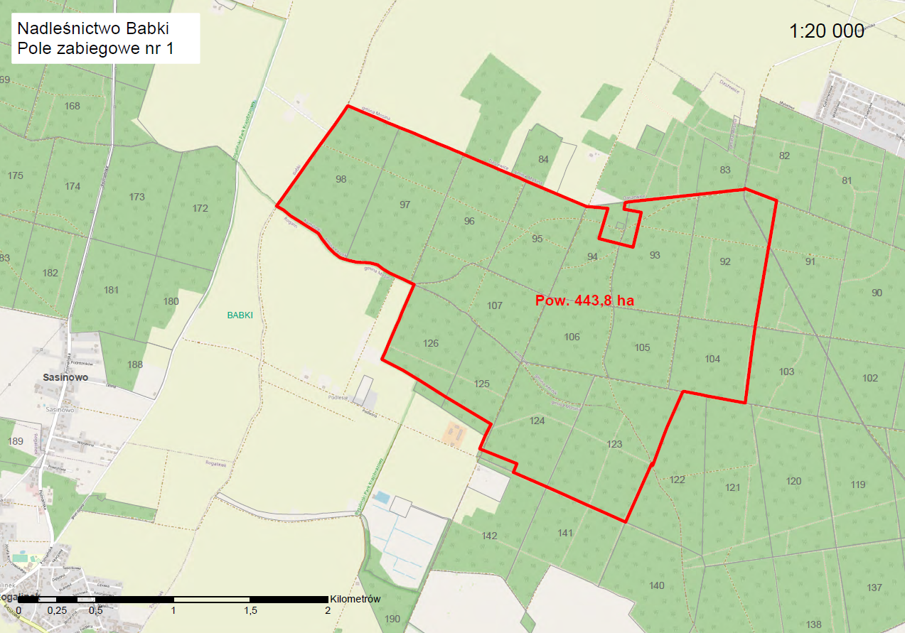 mapa zabiegu
