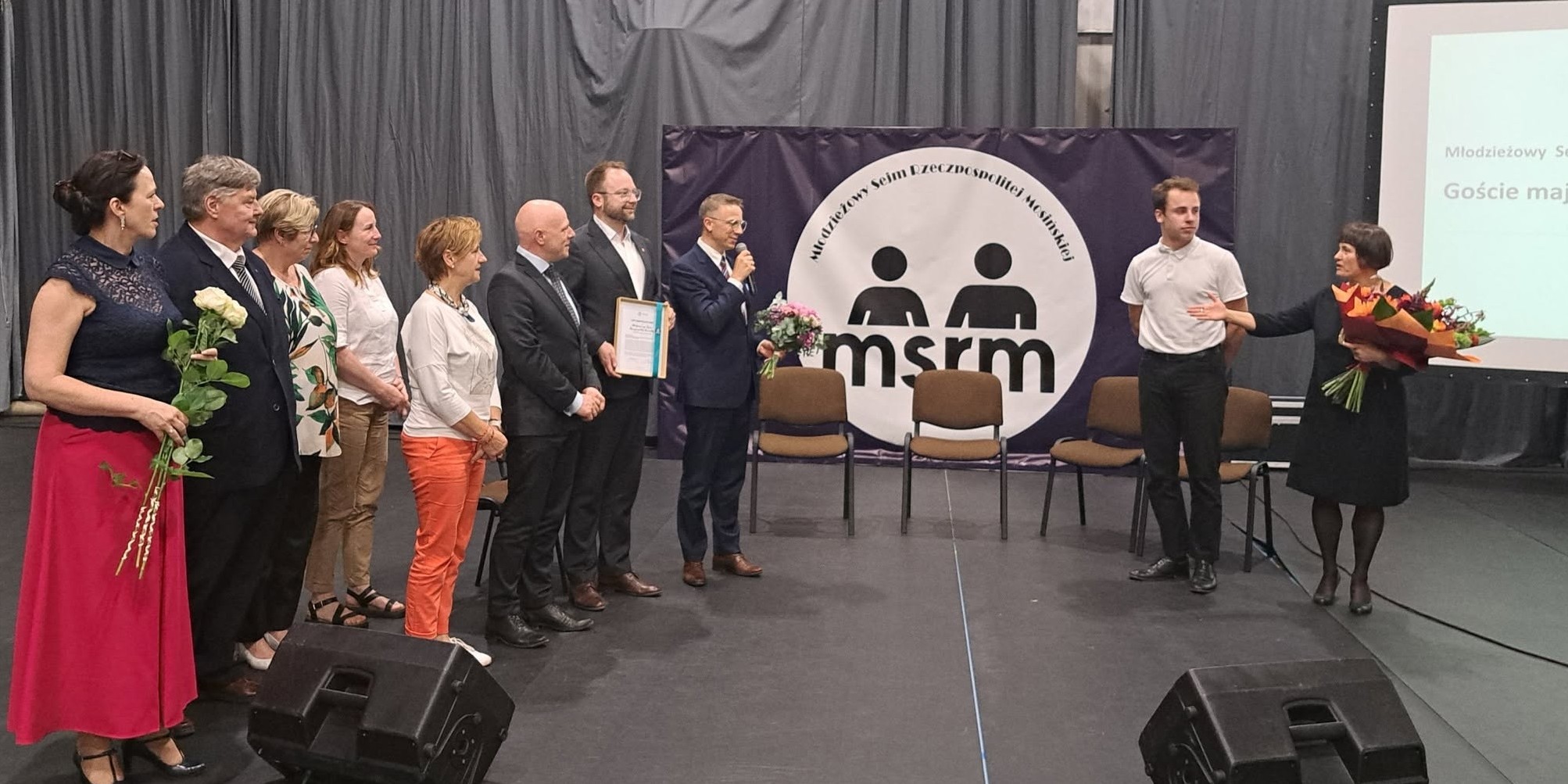 10 lat Młodzieżowego Sejmu Rzeczpospolitej Mosińskiej