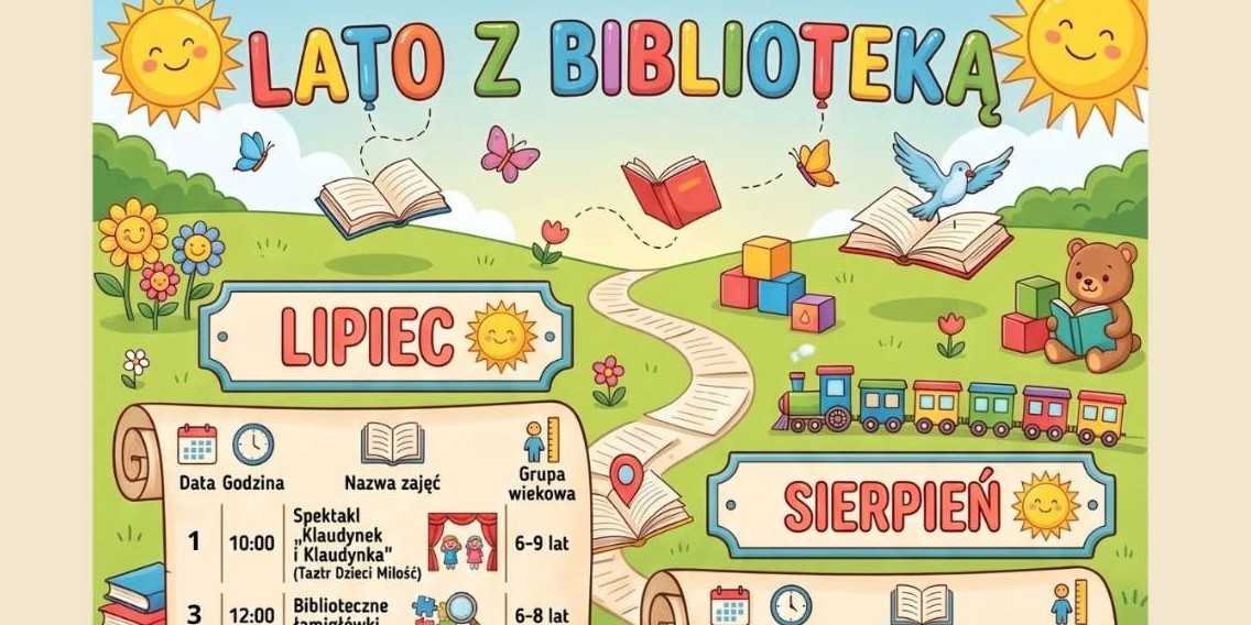 Lato w Mosińskiej Bibliotece Publicznej