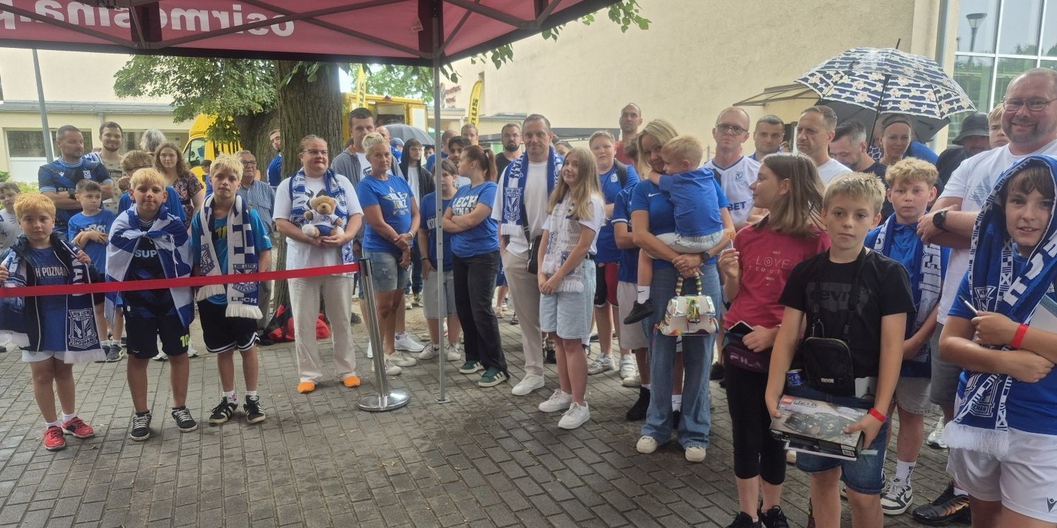 Mistrzowski puchar Lecha Poznań zawitał do Mosiny! 
