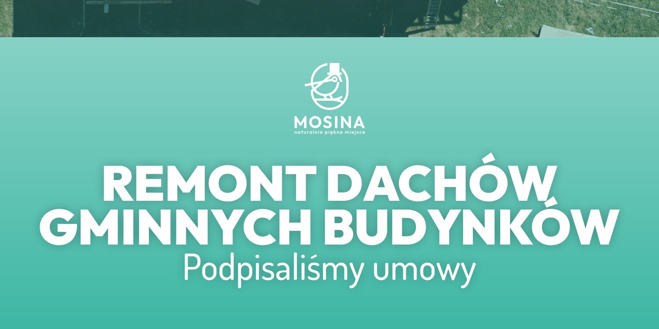 Remont dachów gminnych budynków - umowy podpisane