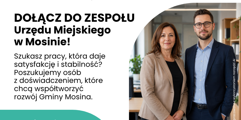 Praca w Urzędzie Miejskim w Mosinie