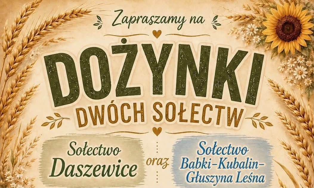 Dożynki Dwóch Sołectw w Daszewicach  