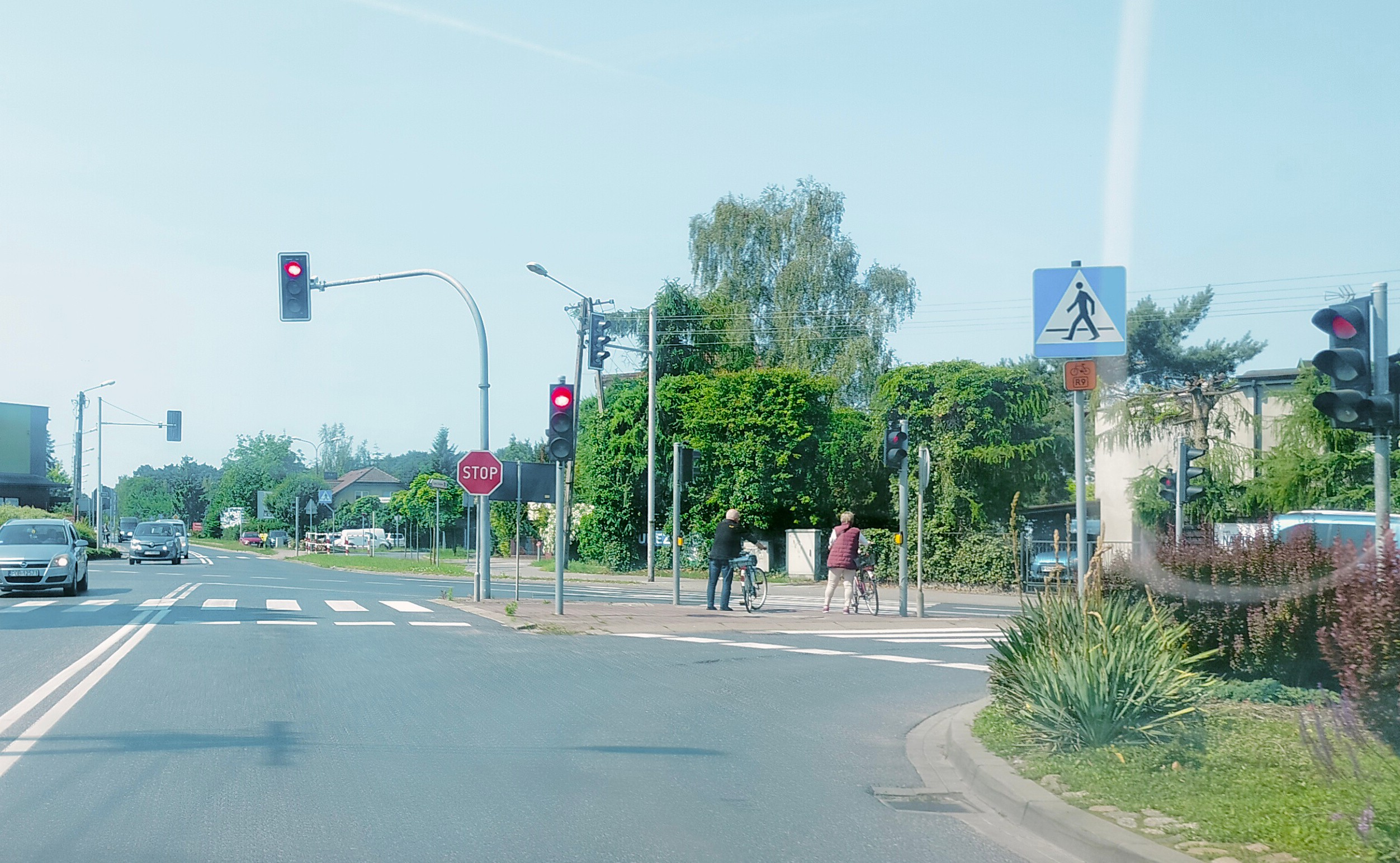 Prawoskręt z ul. Wawrzyniaka w Mostową - stan obecny.