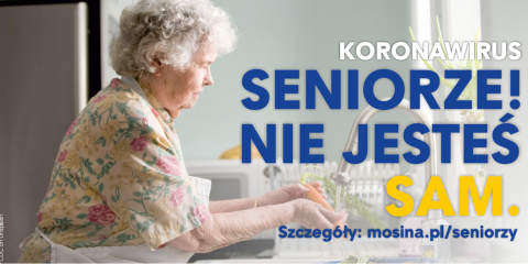 AKCJA „Koronawirus - Seniorze! Nie jesteś sam” 