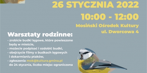 Rodzinne warsztaty - budki lęgowe