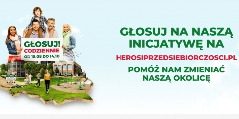 Głosuj na lokalne inicjatywy społeczne