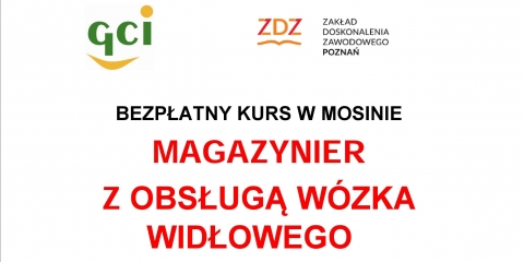 Kurs magazynier z obsługą wózka widłowego