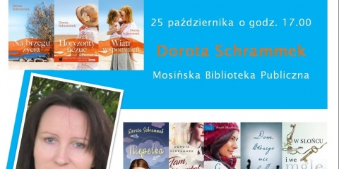 Pisarka Dorota Schrammek w Mosinie