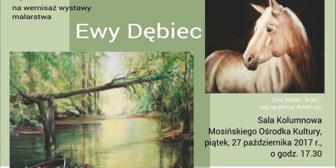 Wystawa malarstwa Ewy Dębiec