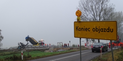 Most w Dymaczewie Starym znowu przejezdny