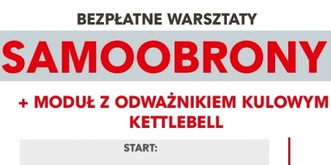 Bezpłatne warsztaty samoobrony w nowej formule