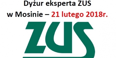 Dyżury ZUS w Mosinie 