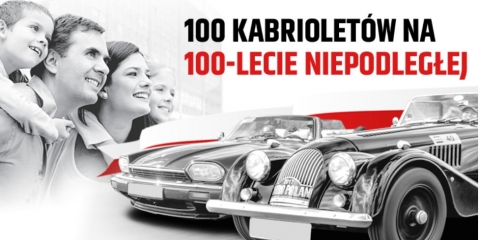 100 kabrioletów na 100-lecie Niepodległej 