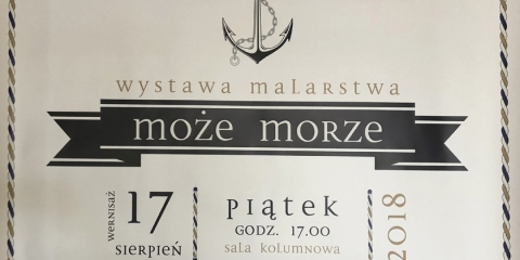 Zapraszamy na wystawę prac członkiń koła plastycznego Mosińskiego Ośrodka Kultury pt. "może morze". 