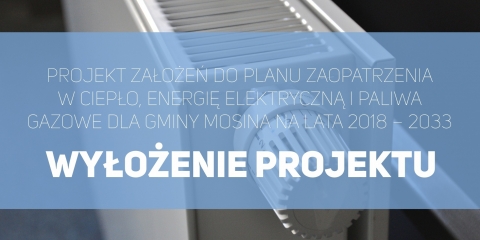 Plan zaopatrzenia w ciepło - wyłożenie