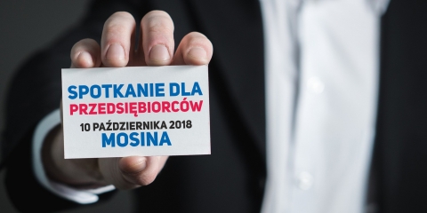 Spotkanie dla przedsiębiorców i organizacji pozarządowych