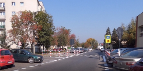Nowa organizacja ruchu na Topolowej w Mosinie