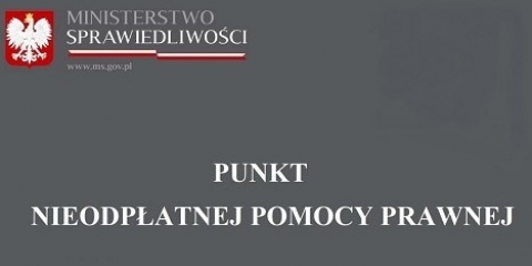 Punkt nieodpłatnej pomocy prawnej 