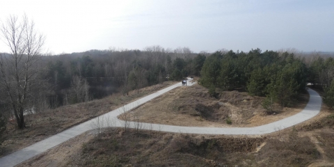 Ścieżka pieszo-rowerowa gotowa 