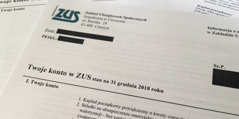 Wielkopolanie otrzymają informację z ZUS