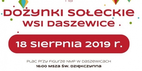 Dożynki w Daszewicach