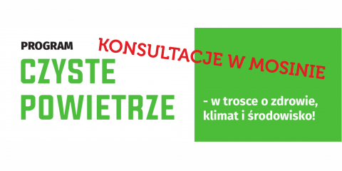 Konsultacje w ramach programu „Czyste Powietrze”