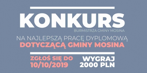 Konkurs na najlepszą pracę dyplomową
