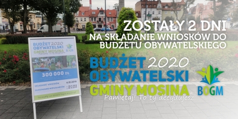 Ostani dzień na składanie wniosków do BOGM!