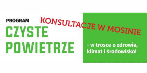 Konsultacje w ramach programu „Czyste Powietrze”