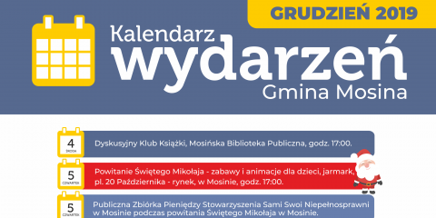 Kalendarz wydarzeń gminnych - grudzień
