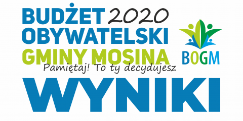 Budżet Obywatelski 2020 – znamy wyniki