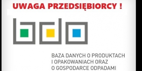 Komunikat dla przedsiębiorców