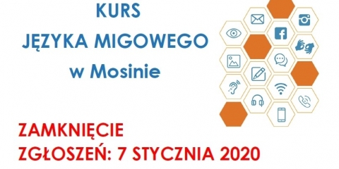 Kurs języka migowego w Mosinie -  z dofinansowaniem