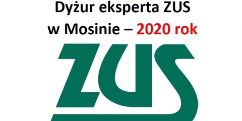 Dyżur ZUS w 2020 roku