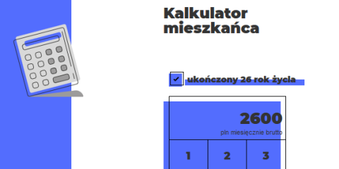 Kalkulator dla mieszkańców