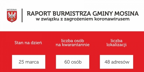 Raport Burmistrza Gminy Mosina