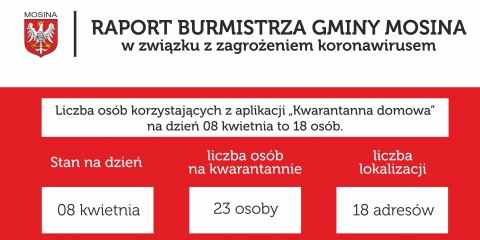 Raport Burmistrza Gminy Mosina